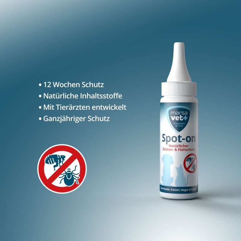 Marsavet Spot-on – Tick & Flea Protection 50 ml