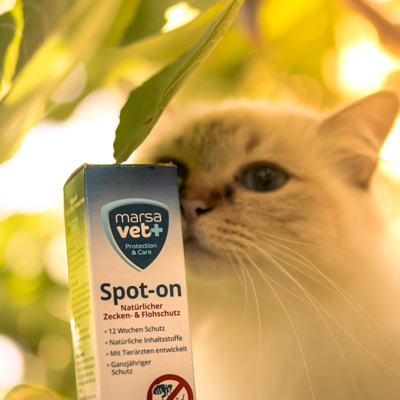 Marsavet Spot-on – Tick & Flea Protection 50 ml – with cat