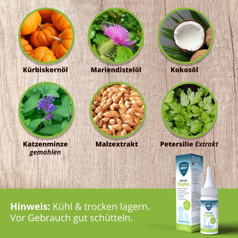 Marsavet Vermal Drops – After Worm Infestation 50 ml – image 5